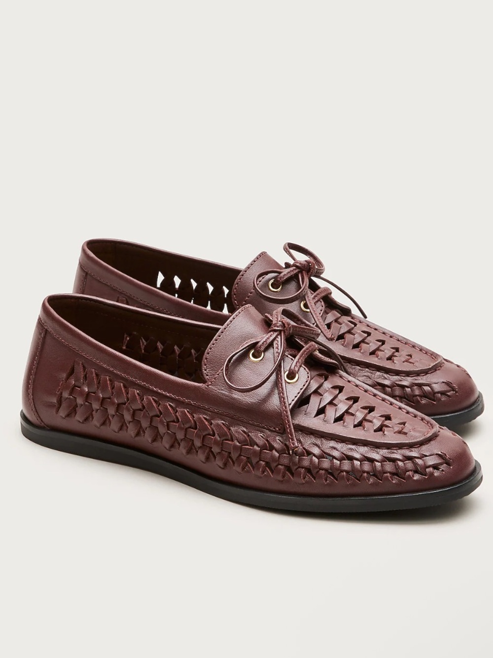 J. Crew Women's Woven Boat Shoes